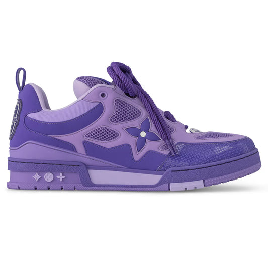 Skate Monogram Trainer Purple Sneaker